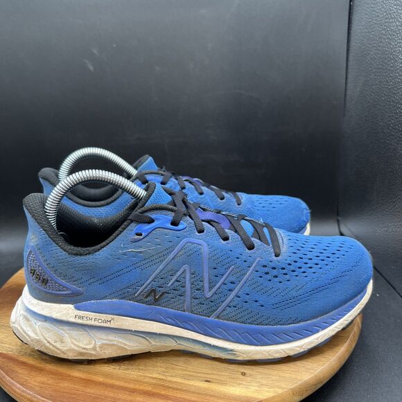 New Balance Mens Size 8 FF X 860 V13 M860B13 Blue Running Shoes Sneaker